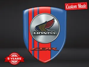 Honda Pegatina Relieve Coche Resistente Alta Gama Moderna